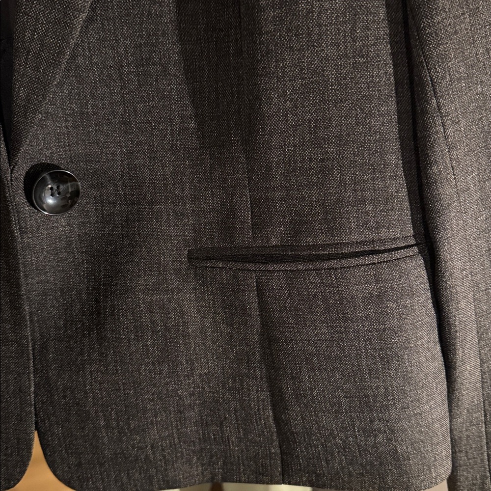 Black Label Women's Charcoal Blazer - Picture 3 of 5